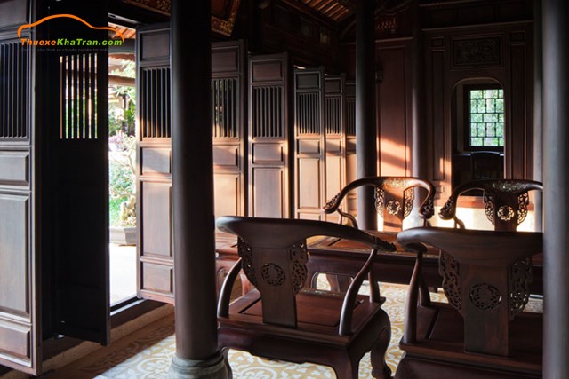 nội thất nhà vườn huế