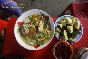 bún chả cá đà nẵng