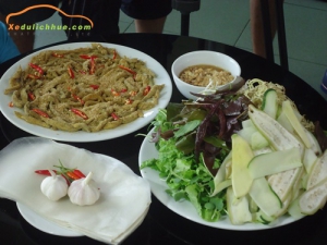 gỏi cá nam ô món ngon ở đà nẵng
