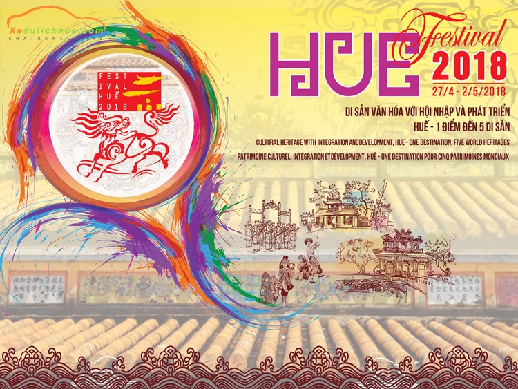 Festival Huế 2018: “Di sản Văn hóa với hội nhập và phát triển Huế – 1 điểm đến 5 di sản”