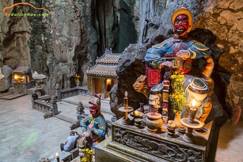 sơ đồ tham quan ngũ hành sơn