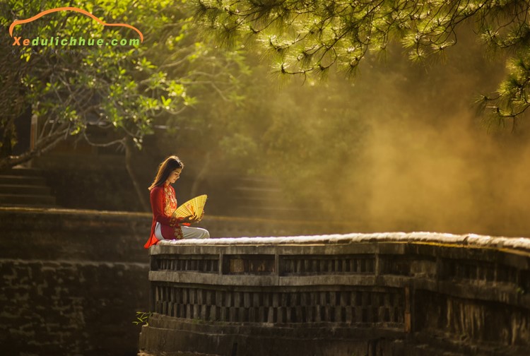 áo dài Huế đẹp
