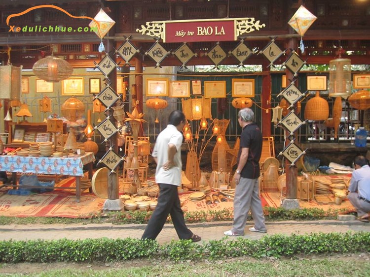 làng nghề đan lát bao la