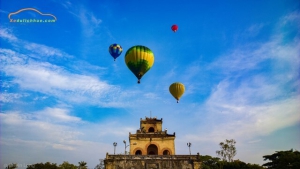 lễ hội khinh khí cầu ở huế