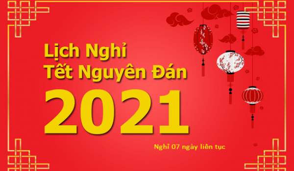 CHÍNH THỨC: Lịch nghỉ tết Tân Sửu 2021