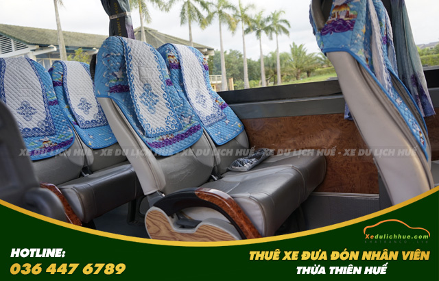 thuê xe đưa đón nhân viên tại huế Isuzu Samco