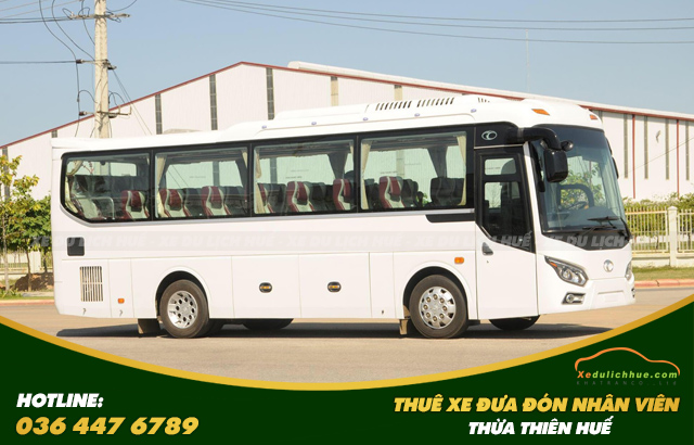 thuê xe Thaco Town đưa đón nhân viên tại huế